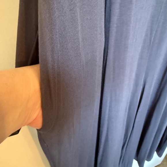 NWT Stitch Drop Sleeveless Wide Leg Jumpsuit in Color Elephant Size 1X - Picture 4 of 7